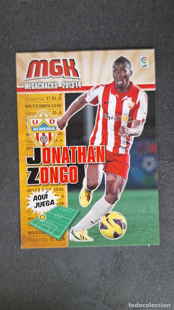 Cromos de f&uacute;tbol: L1 JONATHAN ZONGO U. D. ALMERIA 17 PANINI MEGACRACKS 2013 2014 13 14