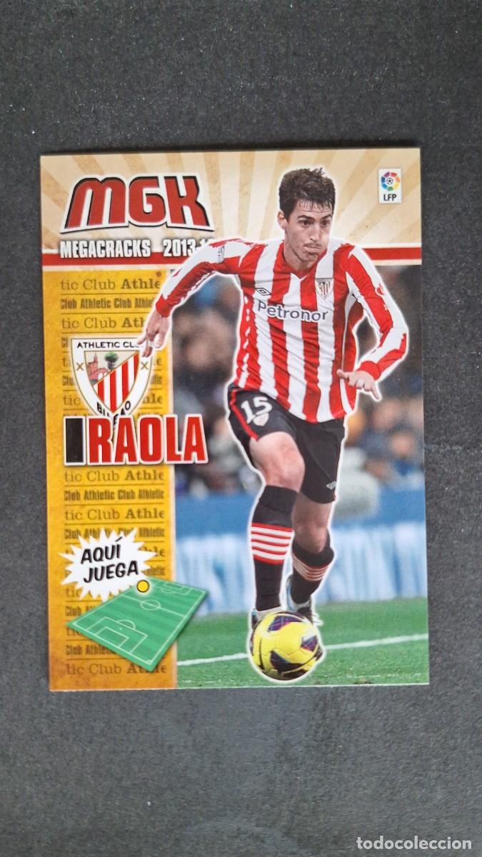 Cromos de f&uacute;tbol: L1 IRAOLA ATHLETIC CLUB DE BILBAO 21 PANINI MEGACRACKS 2013 2014 13 14