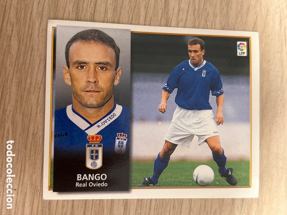 Cromos de f&uacute;tbol: BANGO OVIEDO FICHAJE 35LIGA ESTE 1998 1999 98 99 NUNCA PEGADO SIN PEGAR