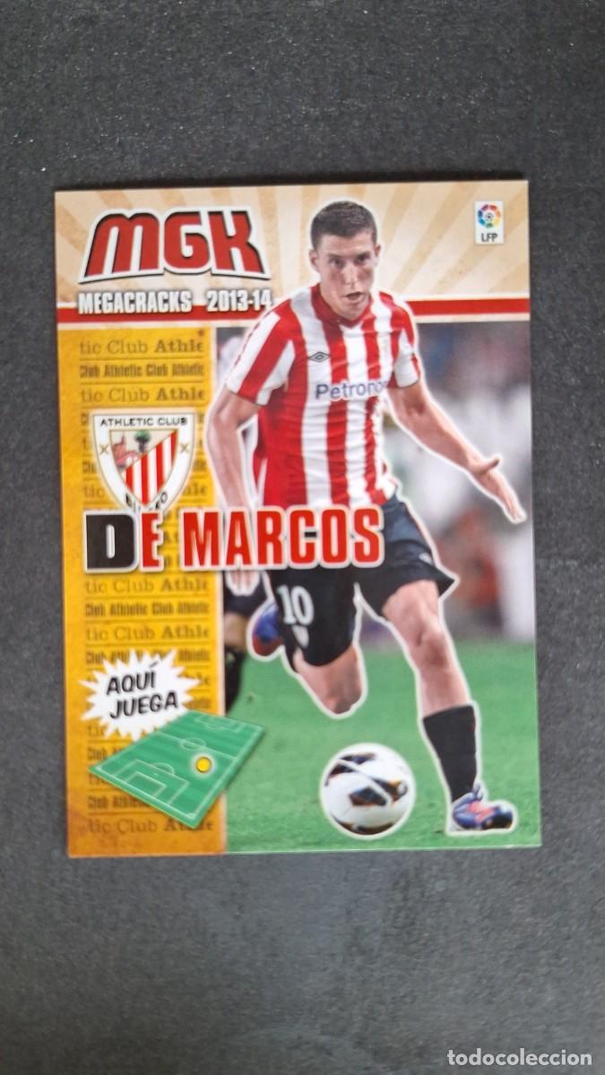 Cromos de f&uacute;tbol: L1 DE MARCOS ATHLETIC CLUB DE BILBAO 27 PANINI MEGACRACKS 2013 2014 13 14
