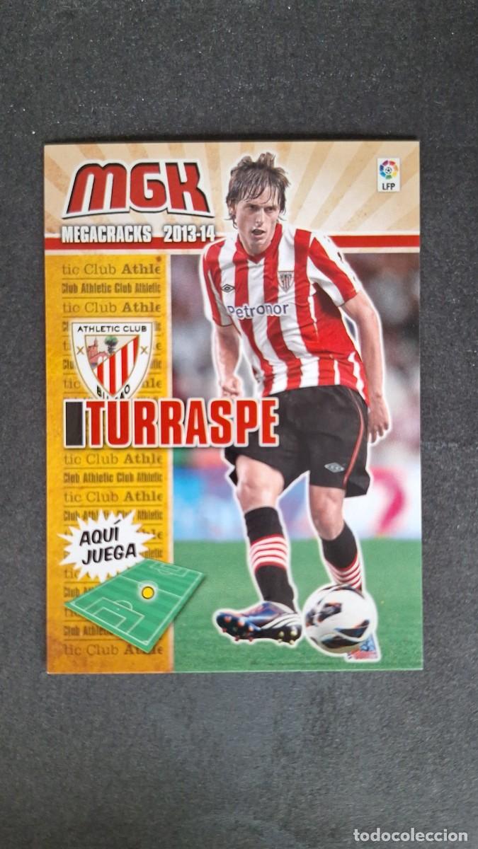 Cromos de f&uacute;tbol: L1 ITURRASPE ATHLETIC CLUB DE BILBAO 28 PANINI MEGACRACKS 2013 2014 13 14