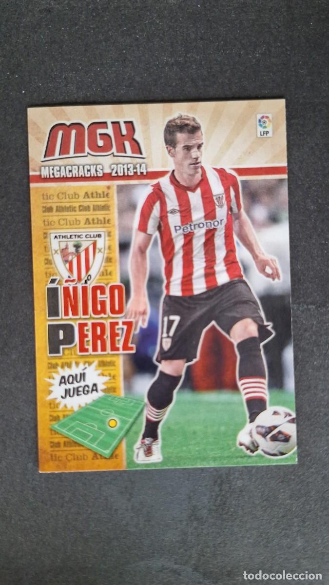 Cromos de f&uacute;tbol: L1 I&Ntilde;IGO PEREZ ATHLETIC CLUB DE BILBAO 29 PANINI MEGACRACKS 2013 2014 13 14