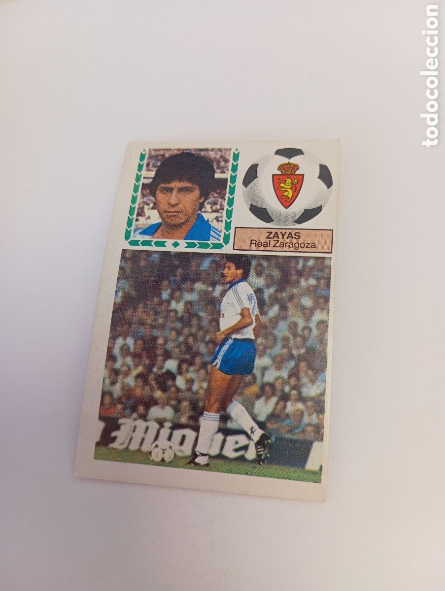 Cartes &agrave; collectionner de Football: ZAYAS Zaragoza Liga Este 1983 1984 NUEVO 83 84 SIN PEGAR