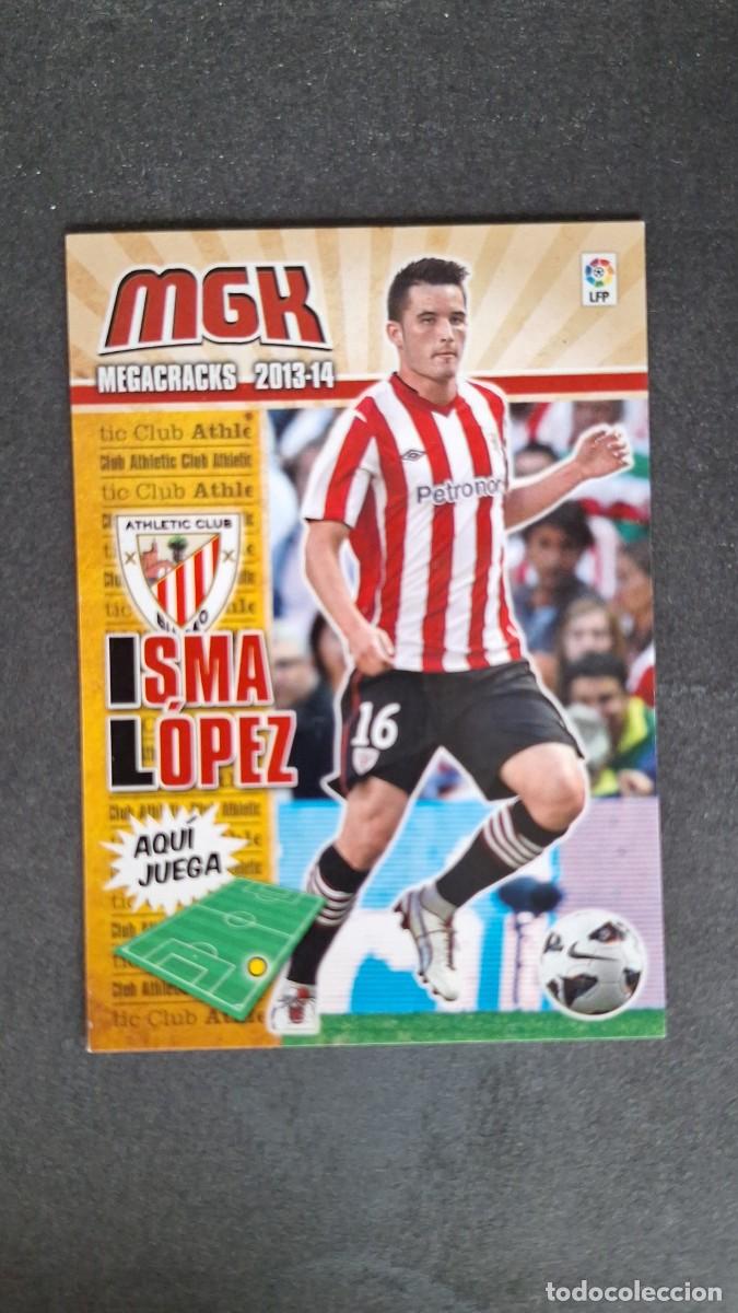 Cromos de f&uacute;tbol: L1 ISMA LOPEZ ATHLETIC CLUB DE BILBAO 32 PANINI MEGACRACKS 2013 2014 13 14