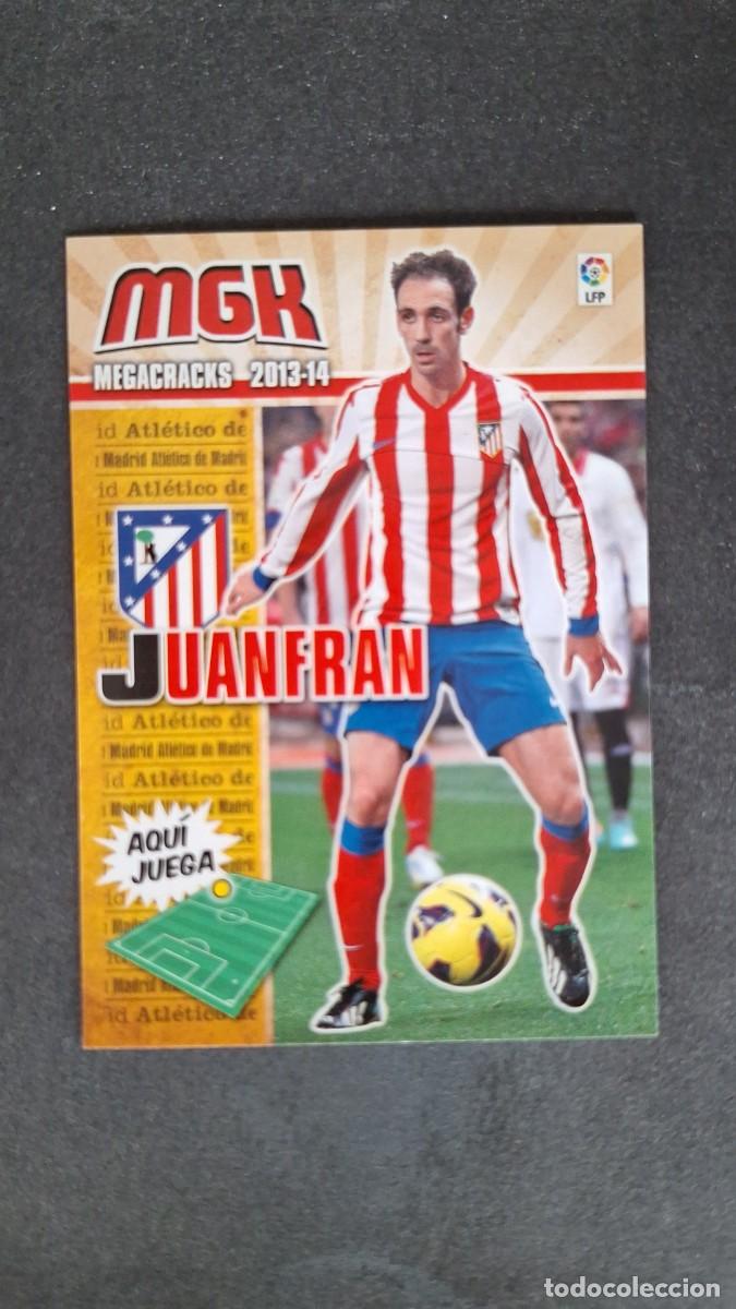 Cromos de f&uacute;tbol: L1 JUANFRAN ATLETICO DE MADRID 39 PANINI MEGACRACKS 2013 2014 13 14
