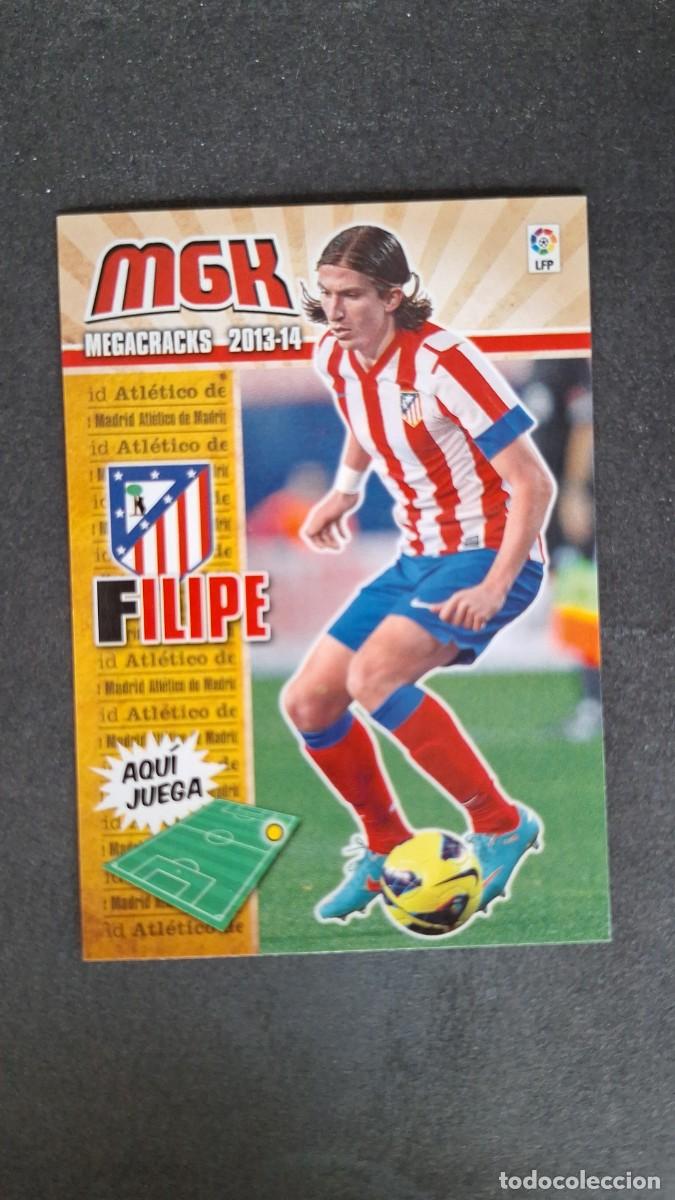 Cromos de f&uacute;tbol: L1 FILIPE ATLETICO DE MADRID 43 PANINI MEGACRACKS 2013 2014 13 14