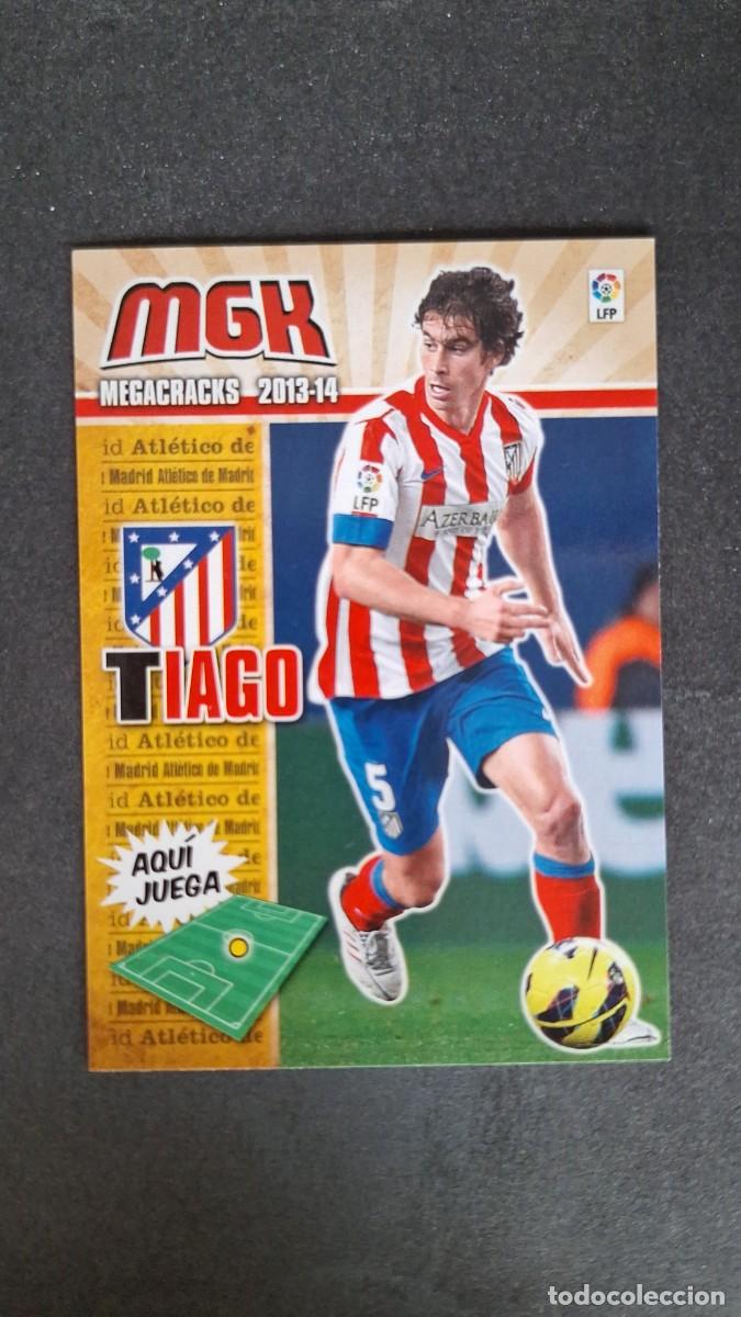 Cromos de f&uacute;tbol: L1 TIAGO ATLETICO DE MADRID 44 PANINI MEGACRACKS 2013 2014 13 14