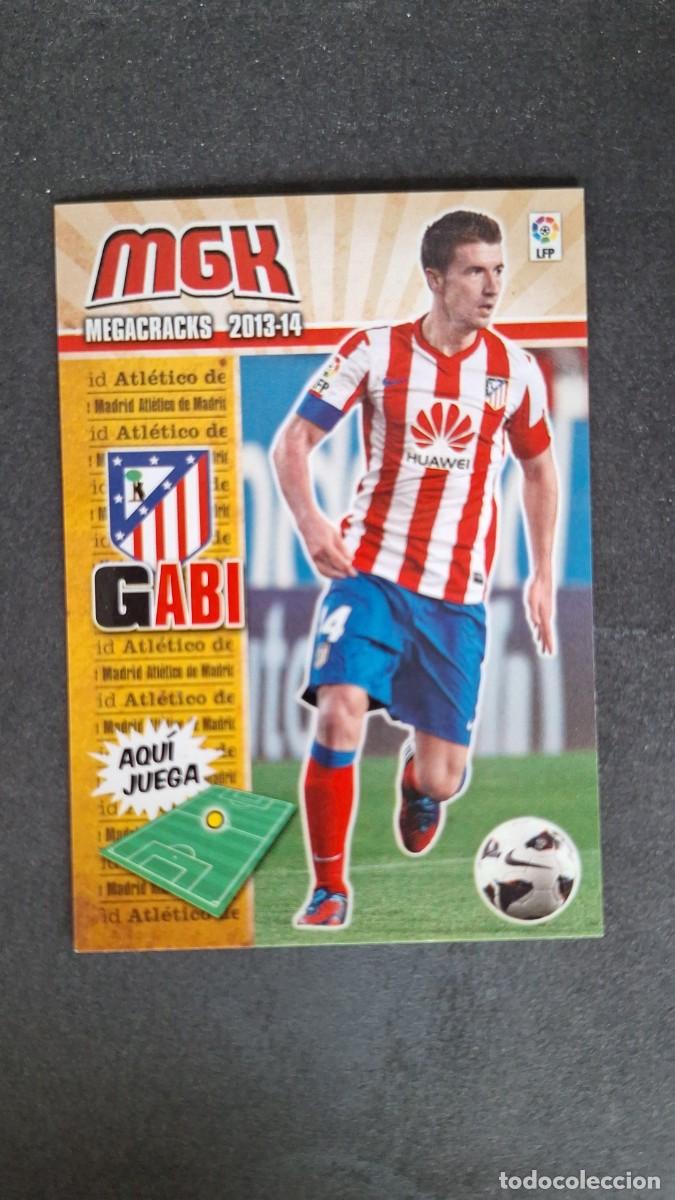 Cromos de f&uacute;tbol: L1 GABI ATLETICO DE MADRID 45 PANINI MEGACRACKS 2013 2014 13 14