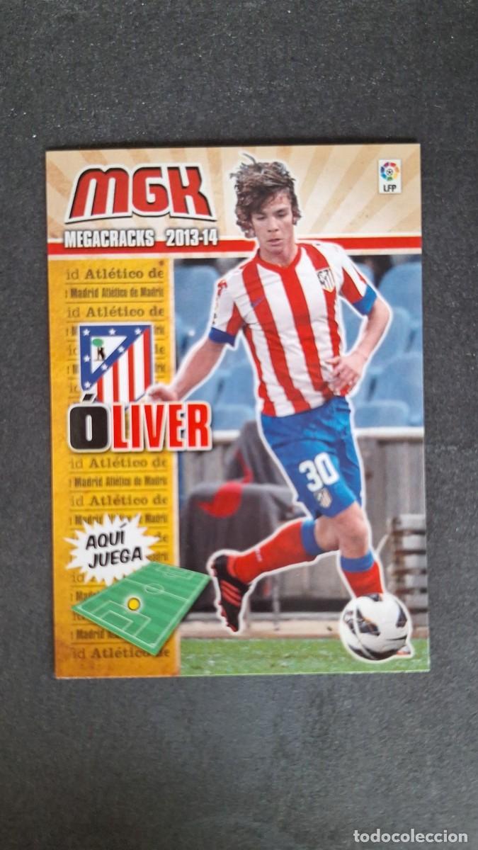 Cromos de f&uacute;tbol: L1 OLIVER ATLETICO DE MADRID 48 PANINI MEGACRACKS 2013 2014 13 14
