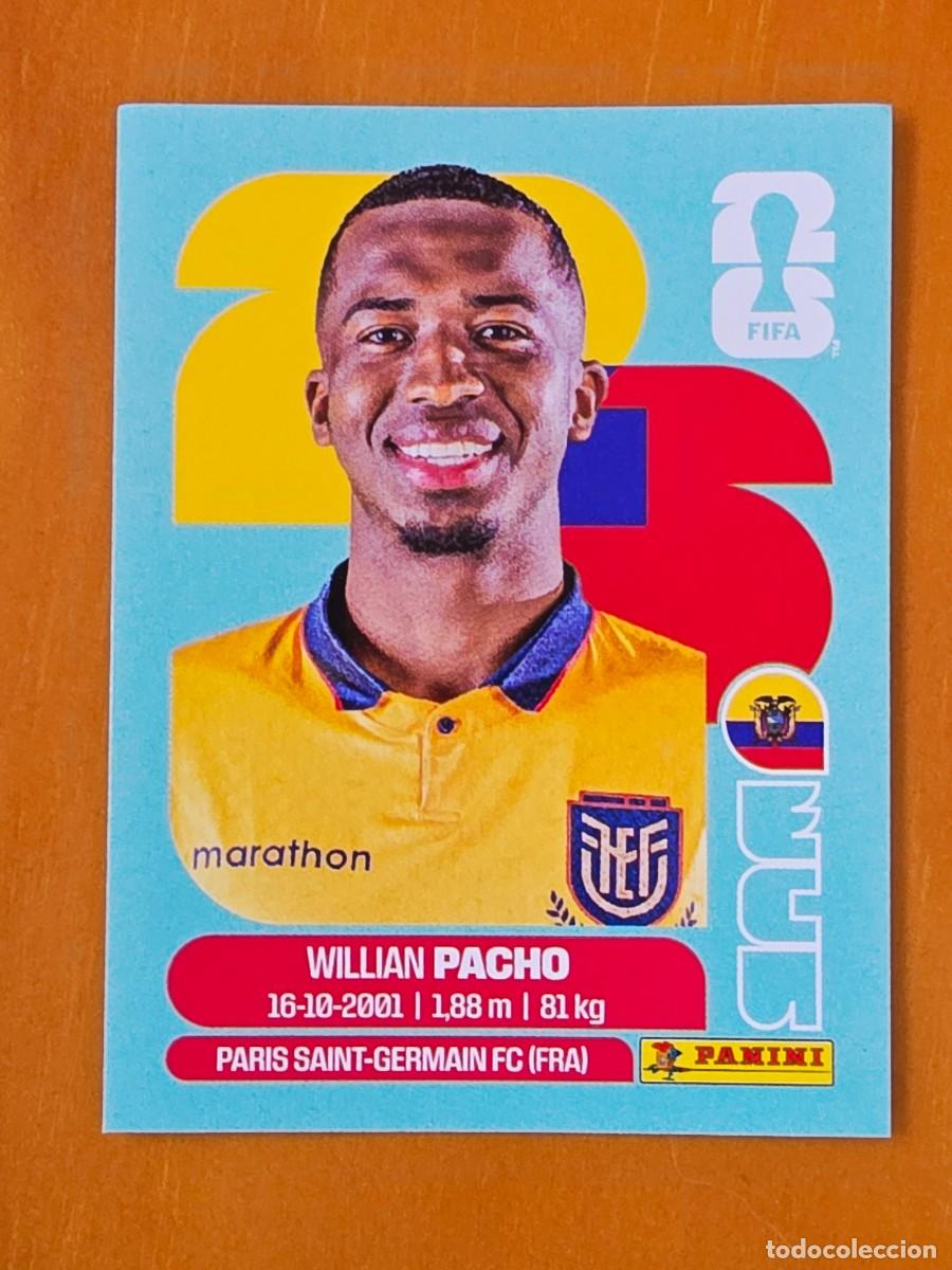 Cartes &agrave; collectionner de Football: ECU 6 Willian Pacho, Ecuador, Panini FIFA World Cup Mundial 2026 Sticker