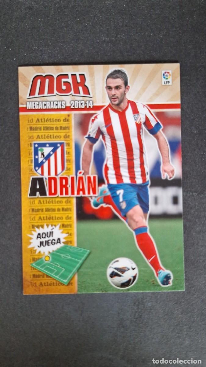 Cromos de f&uacute;tbol: L1 ADRIAN ATLETICO DE MADRID 53 PANINI MEGACRACKS 2013 2014 13 14