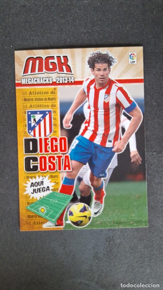 Cromos de f&uacute;tbol: L1 DIEGO COSTA ATLETICO DE MADRID 54 PANINI MEGACRACKS 2013 2014 13 14