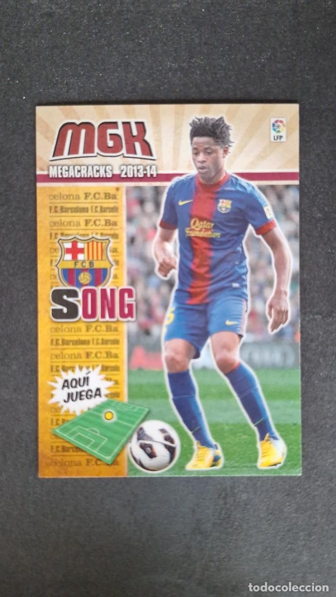 Cromos de f&uacute;tbol: L1 SONG FABREGAS F. C. BARCELONA 66 PANINI MEGACRACKS 2013 2014 13 14