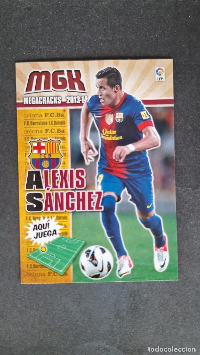Cromos de f&uacute;tbol: L1 ALEXIS SANCHEZ F. C. BARCELONA 69 PANINI MEGACRACKS 2013 2014 13 14