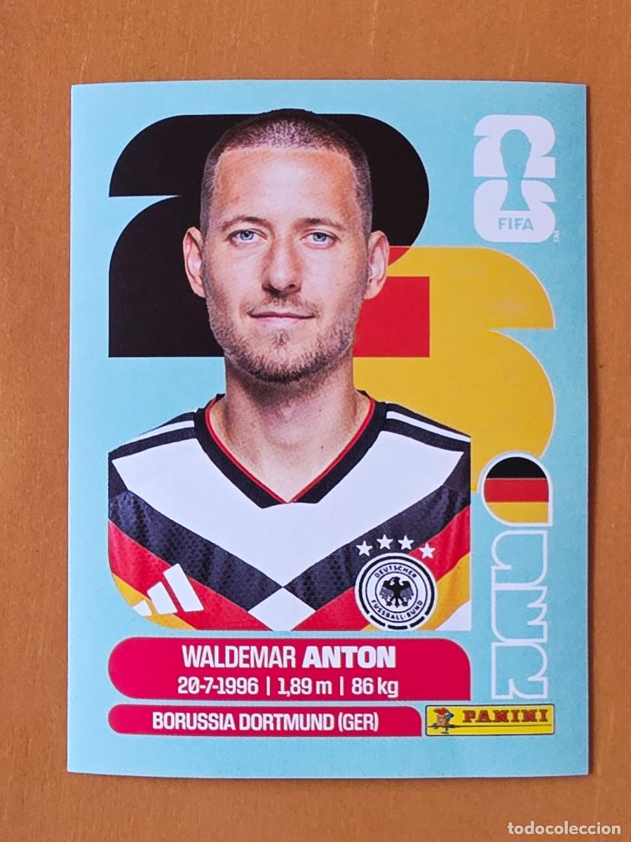 Cromos de f&uacute;tbol: GER 7 Waldemar Anton, Alemania, Panini FIFA World Cup Mundial 2026 Sticker