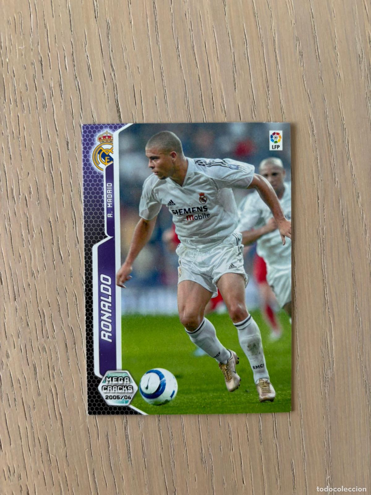 Cromos de f&uacute;tbol: MEGACRACKS 2006 2007 MGK 06 07 CROMO PANINI FUTBOL N 197 REAL MADRID RONALDO