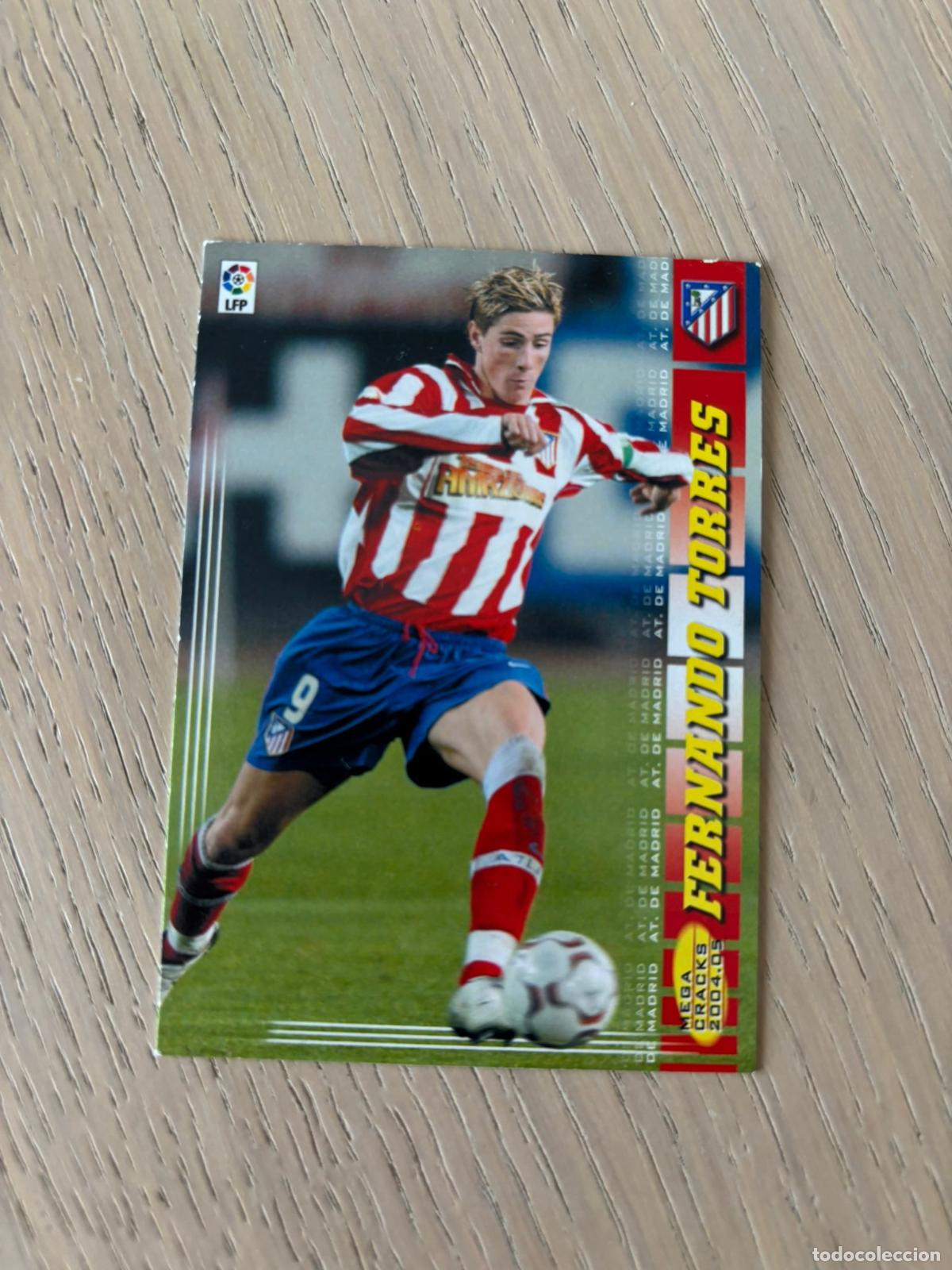 Cromos de Futebol: 54 FICHAS MEGACRACKS 04-05 FERNANDO TORRES - ATLETICO MADRID - PANINI MGK 2004-2005