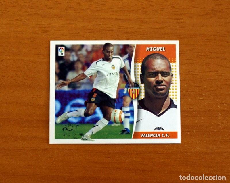 Cartes &agrave; collectionner de Football: Valencia - Miguel - Liga 2006-2007, 06-07 - Ediciones Este - Nunca pegado