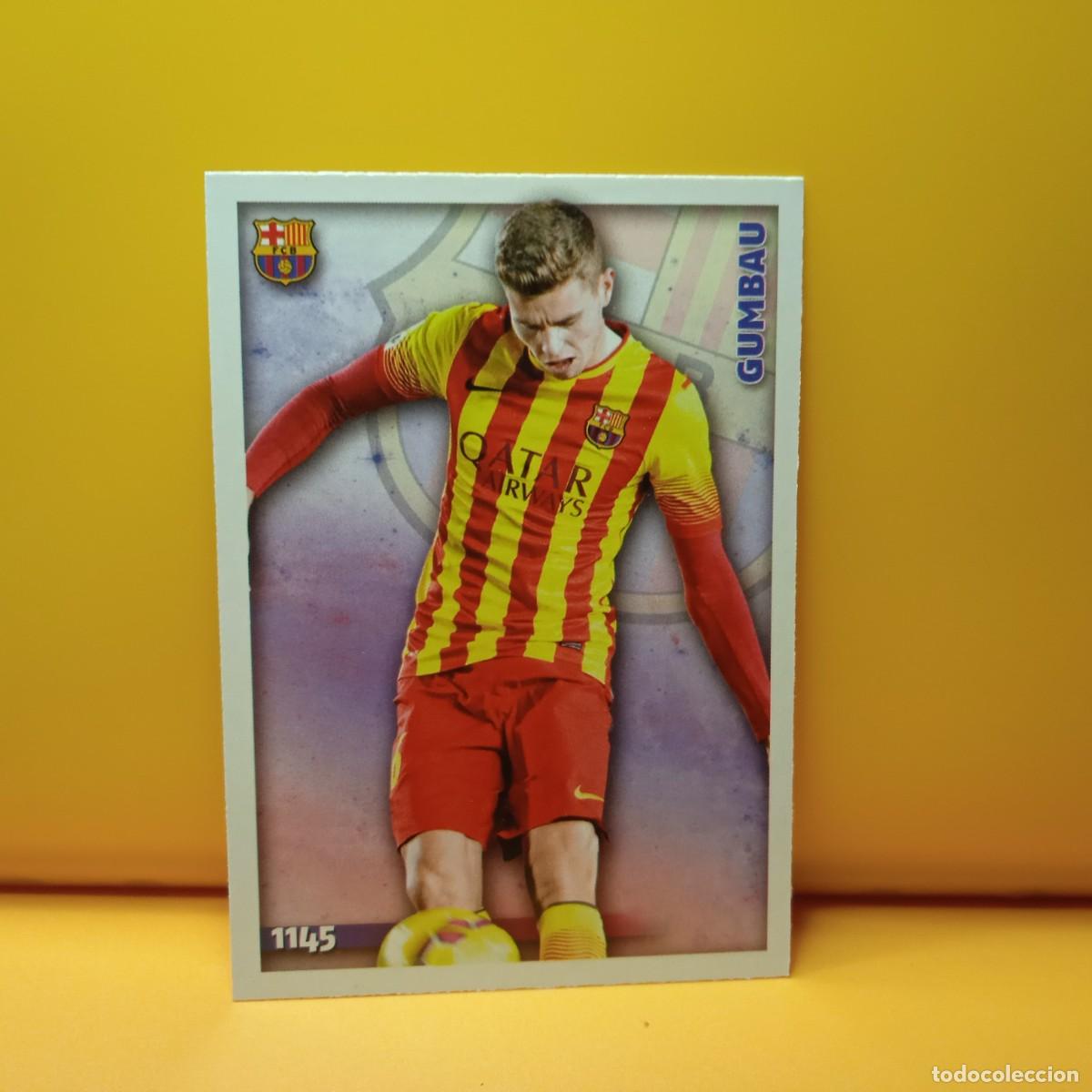 Cromos de f&uacute;tbol: MUNDICROMO 2014 2015 14 15 F.C BARCELONA GUMBAU 1145UH III