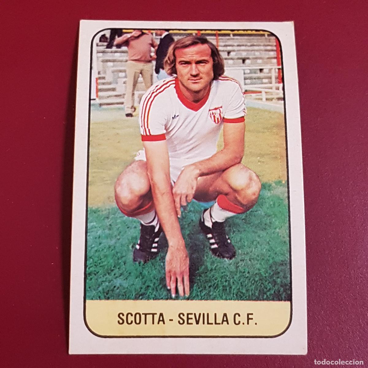 Cromos de f&uacute;tbol: ESTE - LIGA 78 79 - 1978 1979 - UN CROMO - SEVILLA - SCOTTA - NUNCA PEGADO