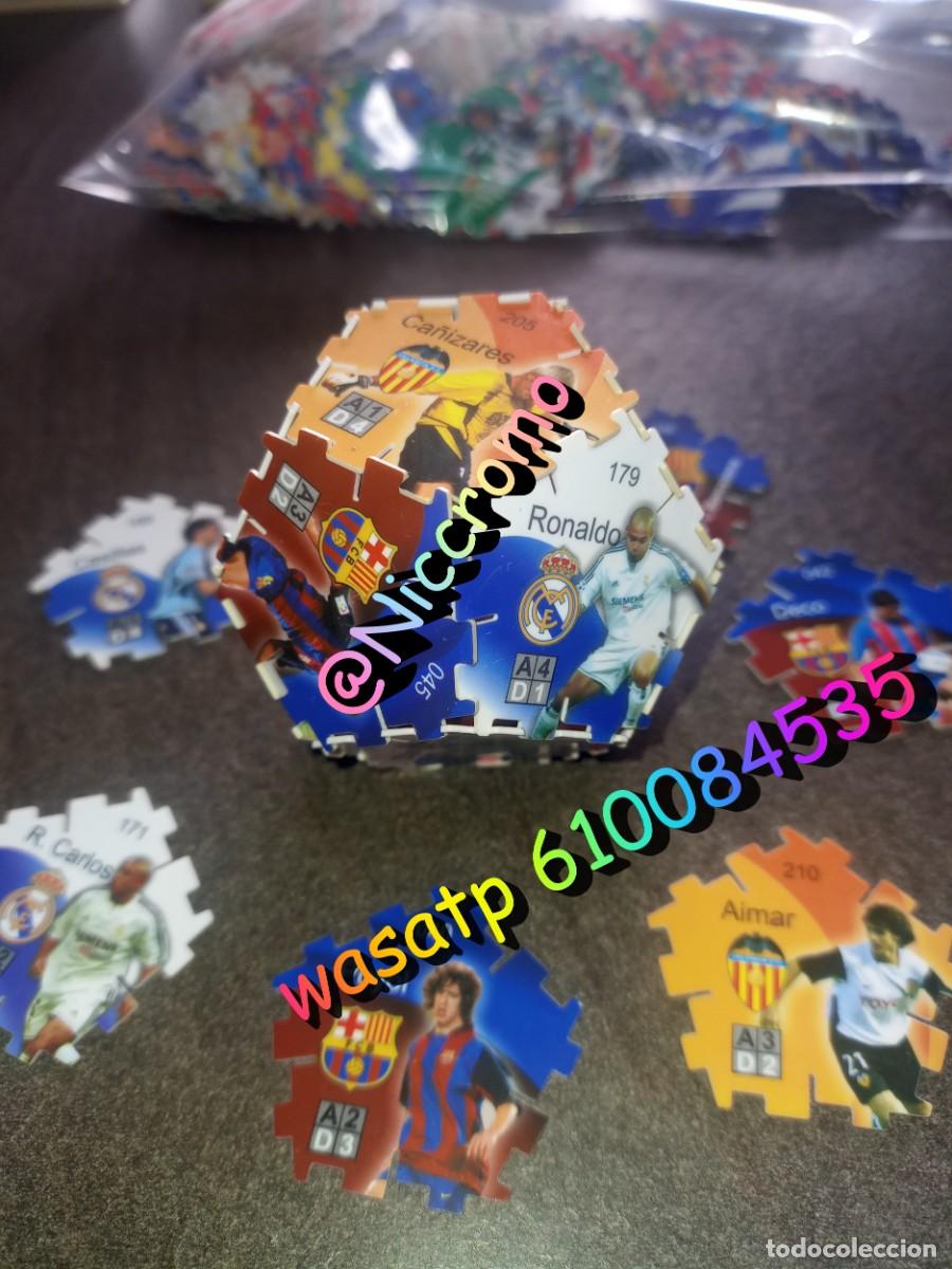 Cromos de f&uacute;tbol: 200 tazos tricks diferentes GREFUSA LIGA 2004 2005 nuevos en buen estado futbol lfp 04 05
