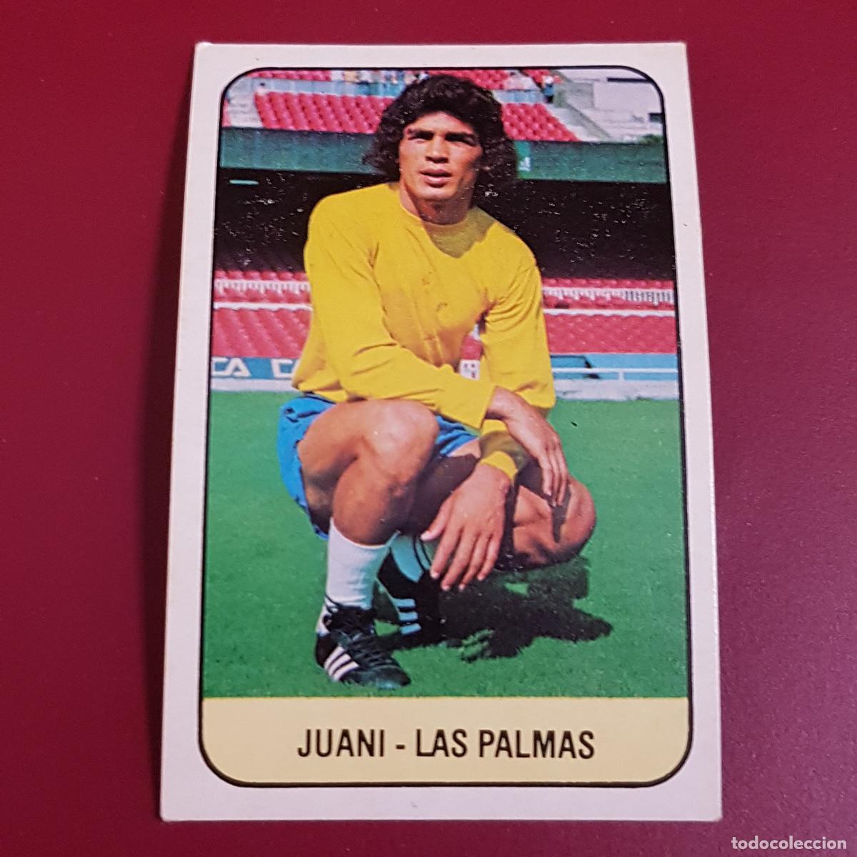 Cartes &agrave; collectionner de Football: ESTE - LIGA 78 79 - 1978 1979 - UN CROMO - LAS PALMAS - JUANI - NUNCA PEGADO
