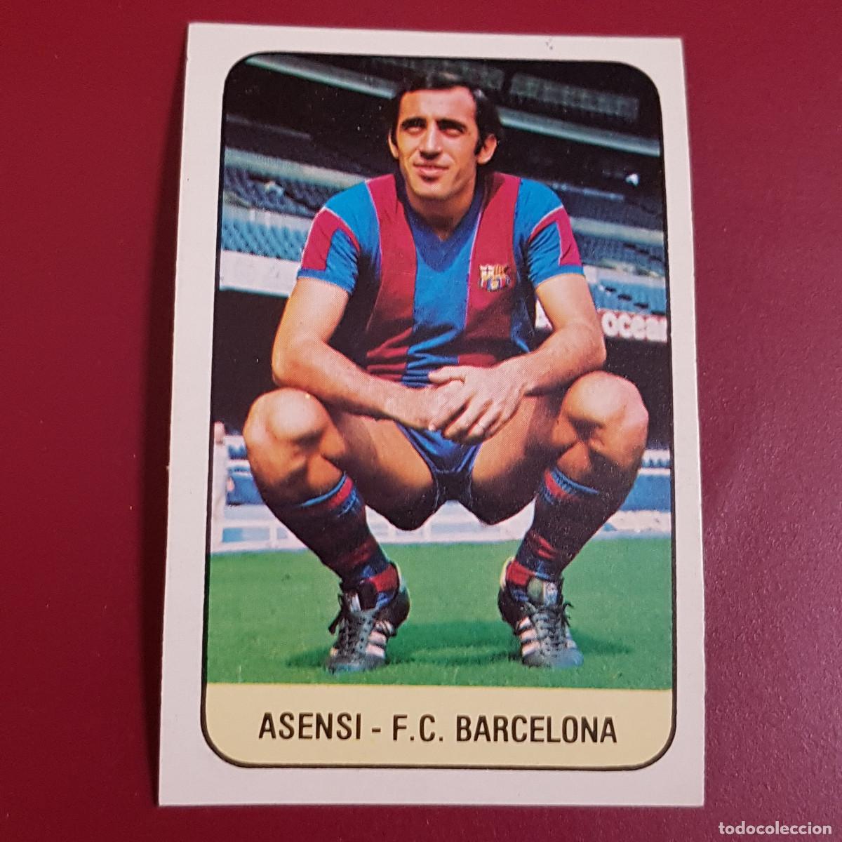 Cartes &agrave; collectionner de Football: ESTE - LIGA 78 79 - 1978 1979 - UN CROMO - BARCELONA - ASENSI - NUNCA PEGADO