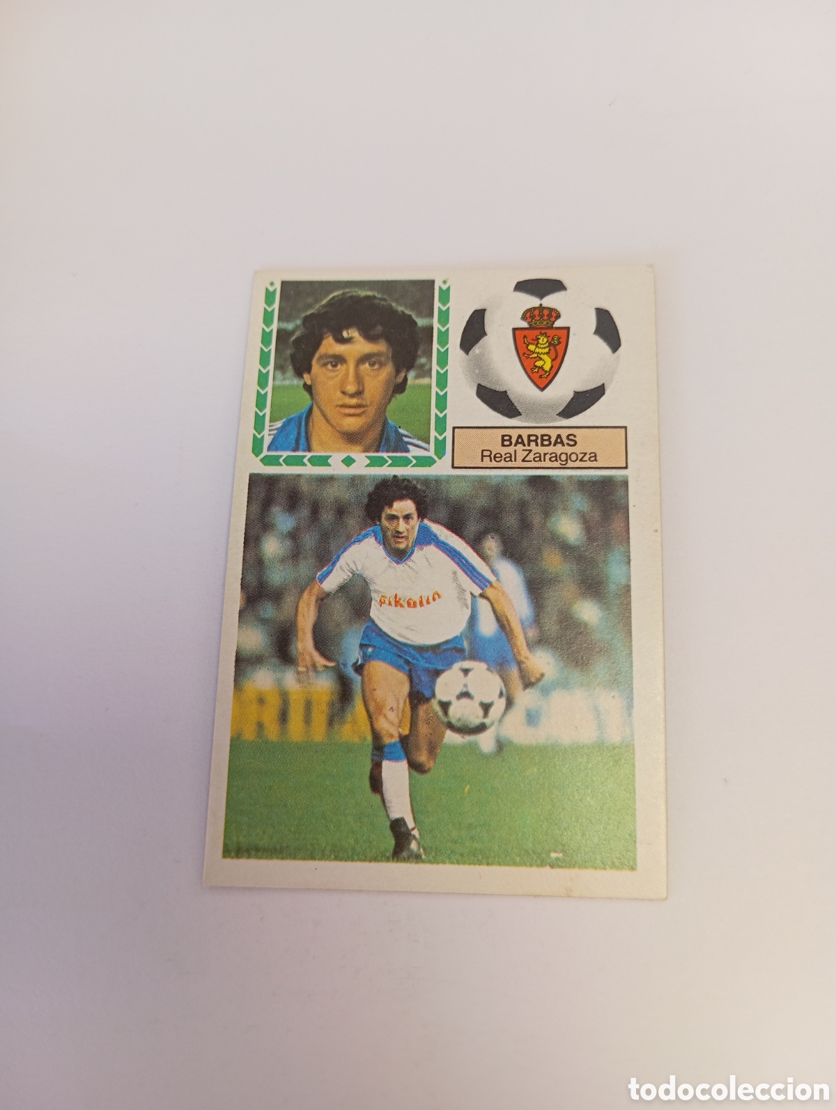 Cartes &agrave; collectionner de Football: BARBAS Zaragoza Liga Este 1983 1984 NUEVO 83 84 SIN PEGAR
