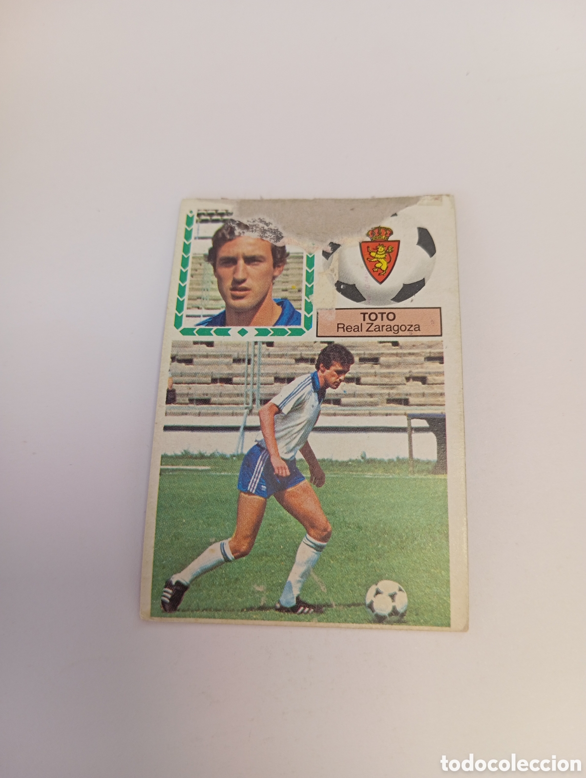 Cromos de f&uacute;tbol: TOTO BARBAS Zaragoza Liga Este 1983 1984 RECUPERADO 83 84