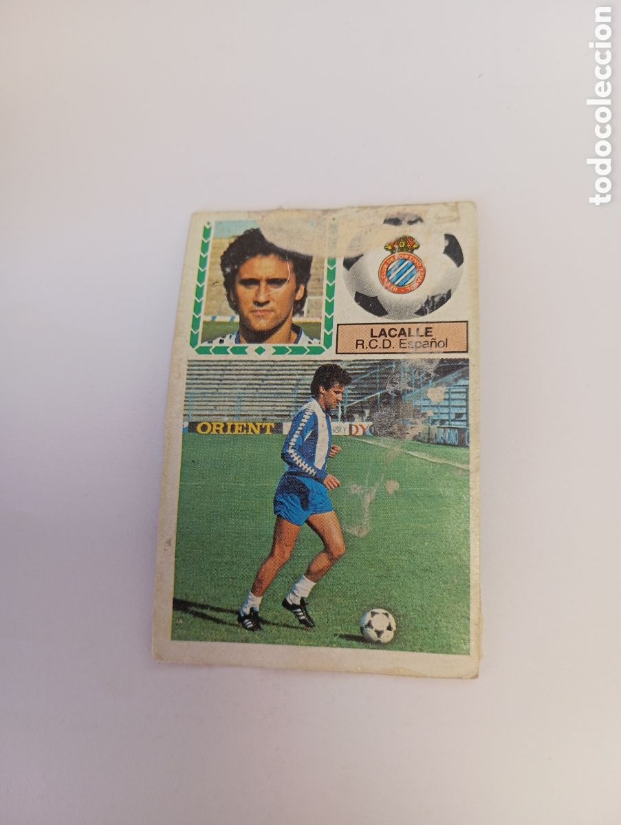 Cromos de f&uacute;tbol: FICHAJE 6 LACALLE Liga Este ENTRENADORES 1983 1984 RECUPERADO 83 84