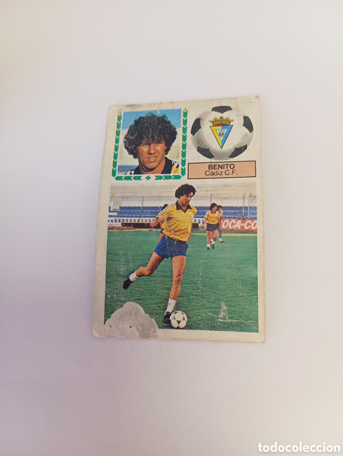 Cromos de f&uacute;tbol: FICHAJE 8 BENITO Liga Este ENTRENADORES 1983 1984 RECUPERADO 83 84