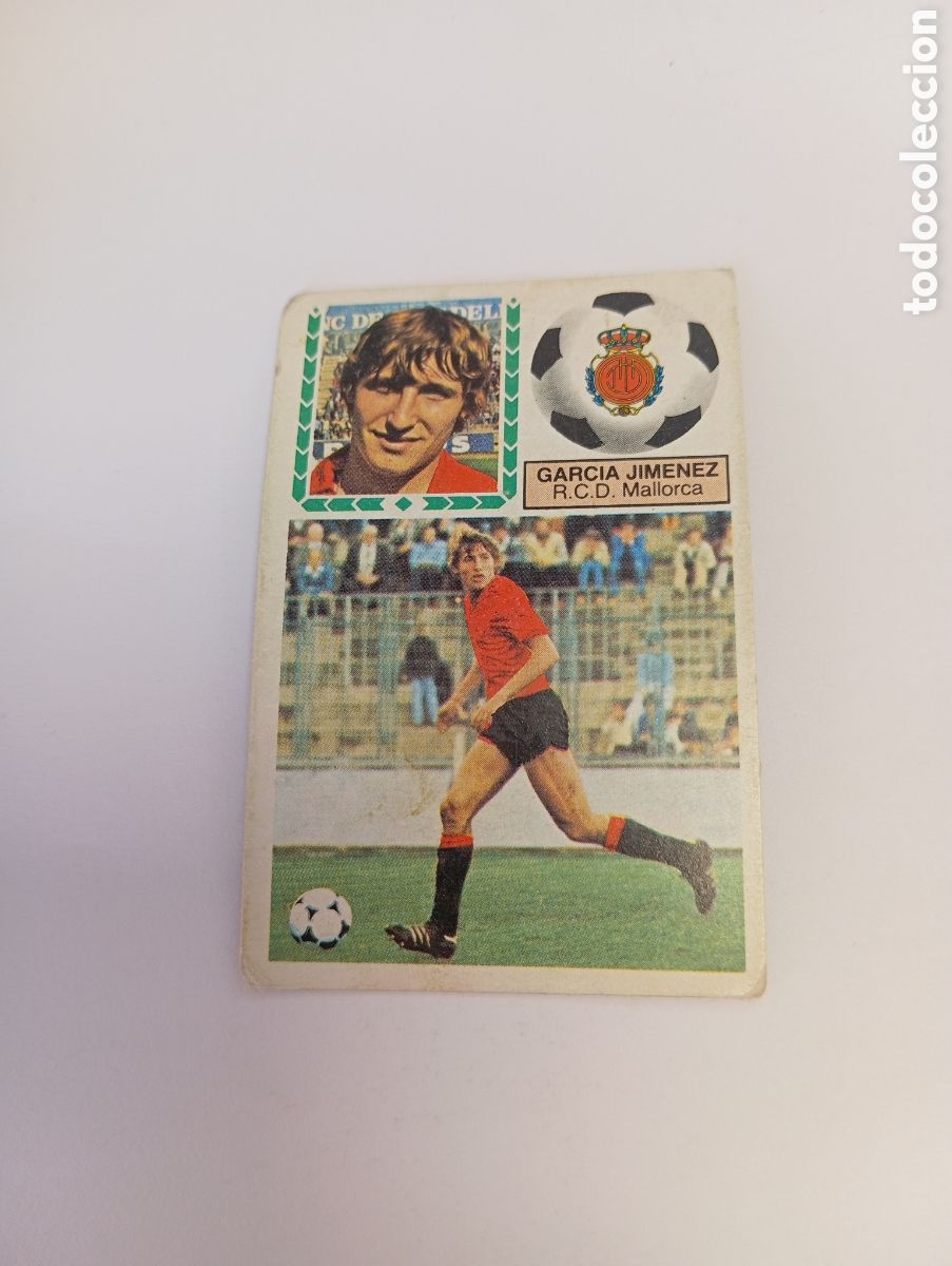 Cromos de f&uacute;tbol: FICHAJE 18 GARC&Iacute;A JIM&Eacute;NEZ Liga Este ENTRENADORES 1983 1984 NUEVO 83 84 SIN PEGAR