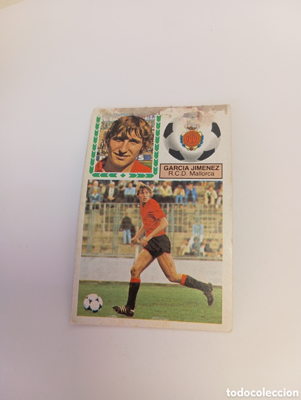 Figurine di Calcio: FICHAJE 18 GARC&Iacute;A JIM&Eacute;NEZ Liga Este 1983 1984 RECUPERADO 83 84