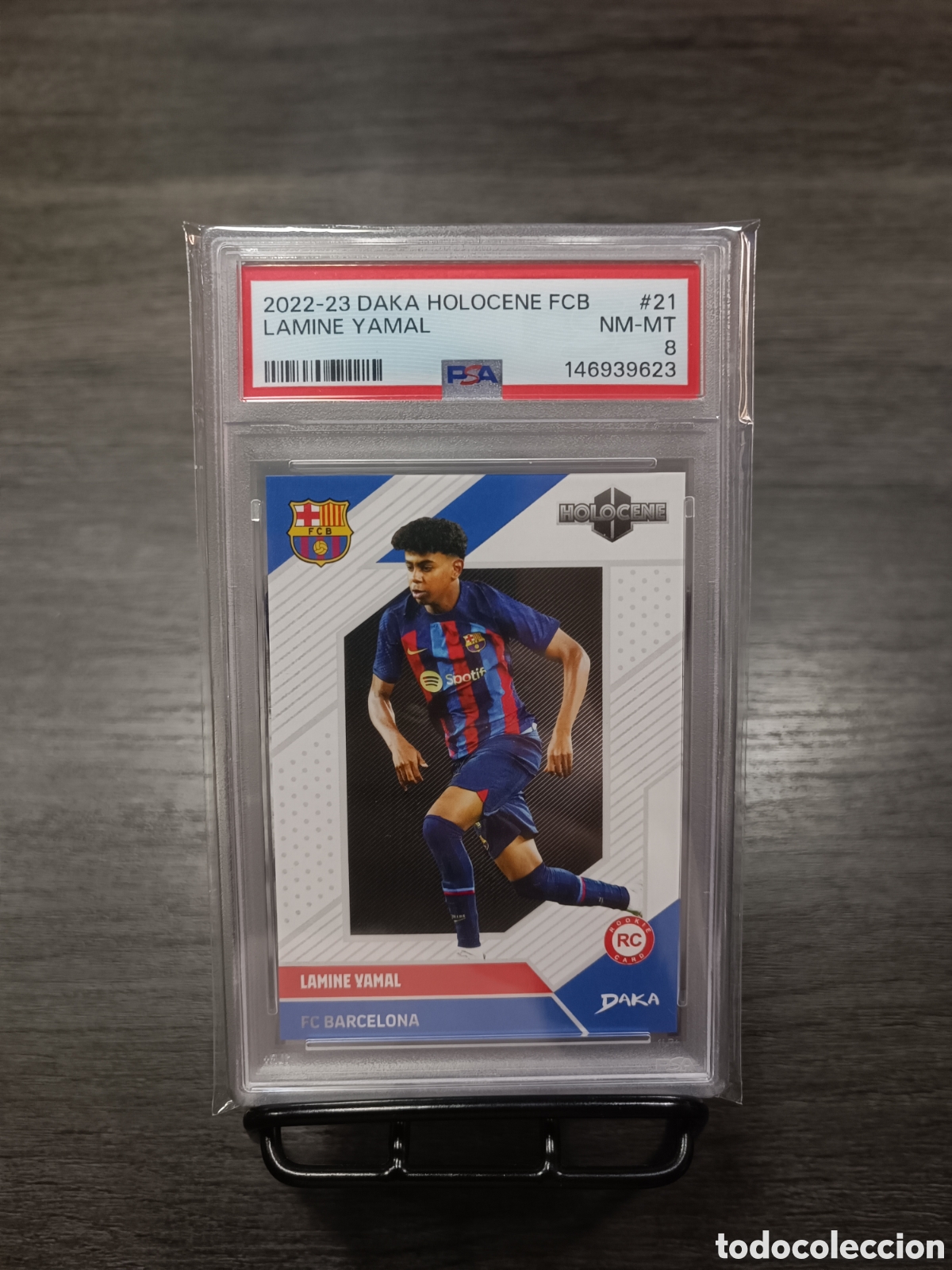 Figurine di Calcio: Rookie Card Lamine Yamal PSA 8