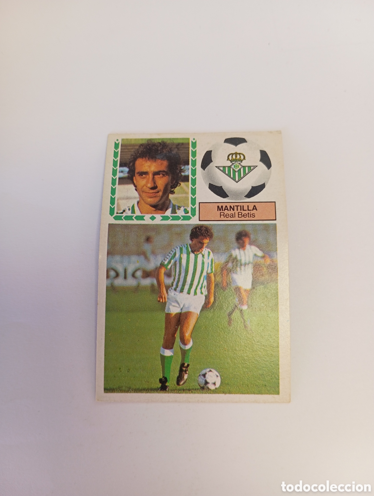Figurine di Calcio: FICHAJE 20 MANTILLA Liga Este 1983 1984 RECUPERADO 83 84