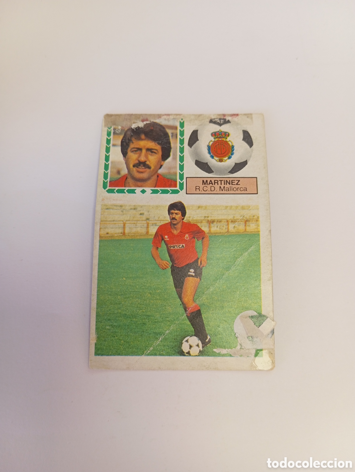 Figurine di Calcio: FICHAJE 23 MART&Iacute;NEZ Liga Este 1983 1984 RECUPERADO 83 84