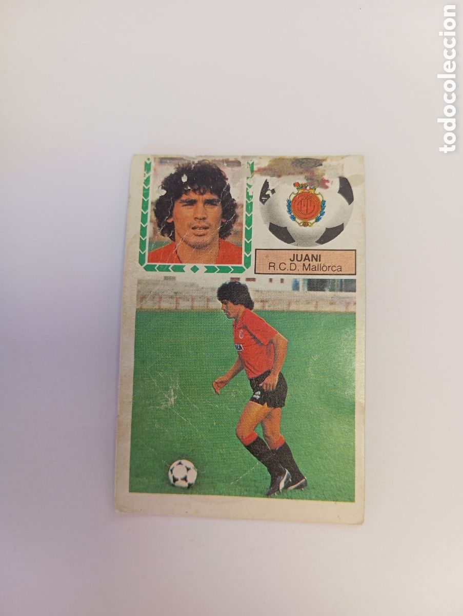 Cromos de f&uacute;tbol: FICHAJE 25 JUANI Liga Este 1983 1984 RECUPERADO 83 84