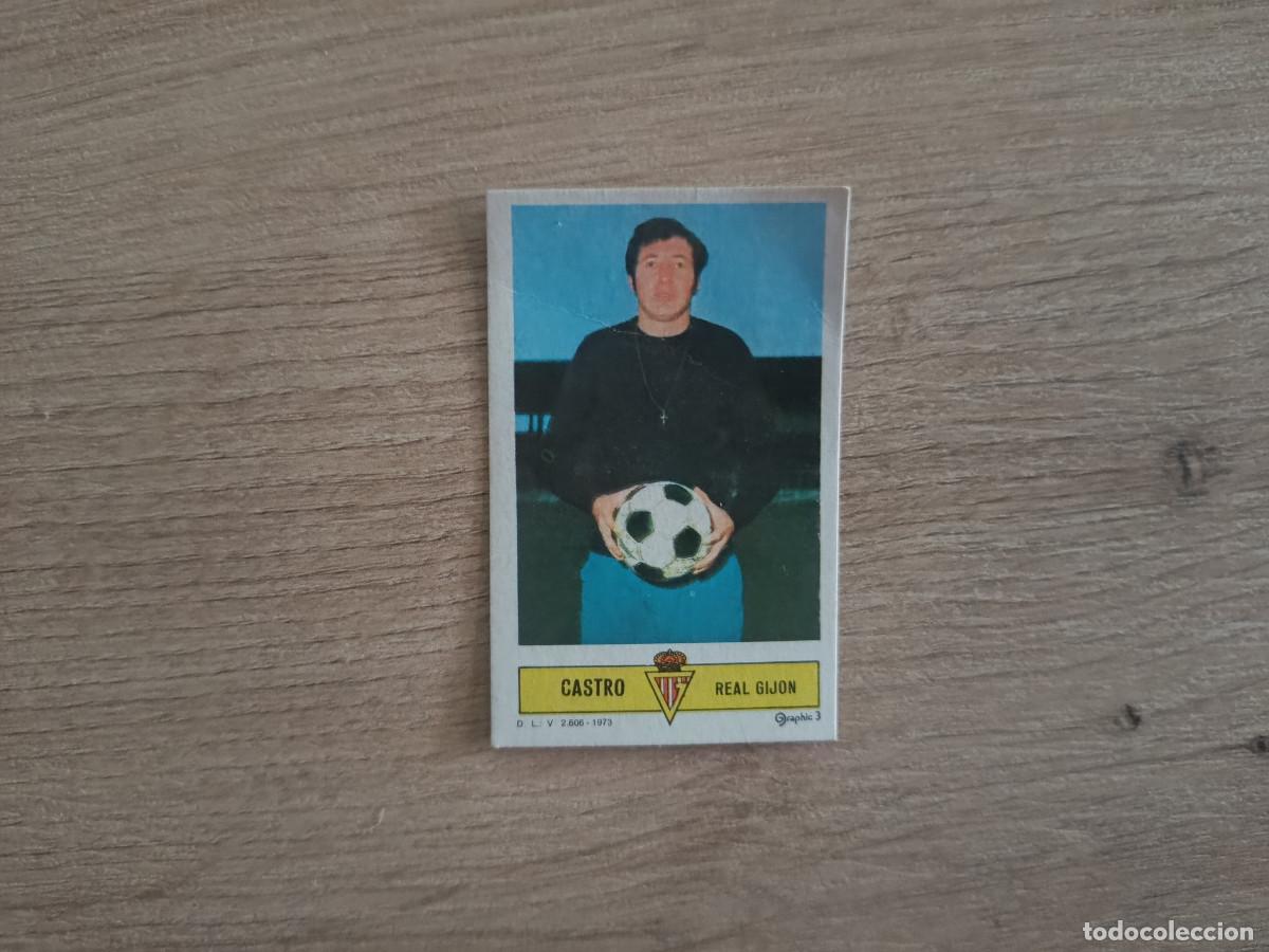 Cromos de f&uacute;tbol: CROMO DE FUTBOL LIGA ESTE CASTRO SPORTING GIJON DESPEGADO 73 74 1973 1974 D626