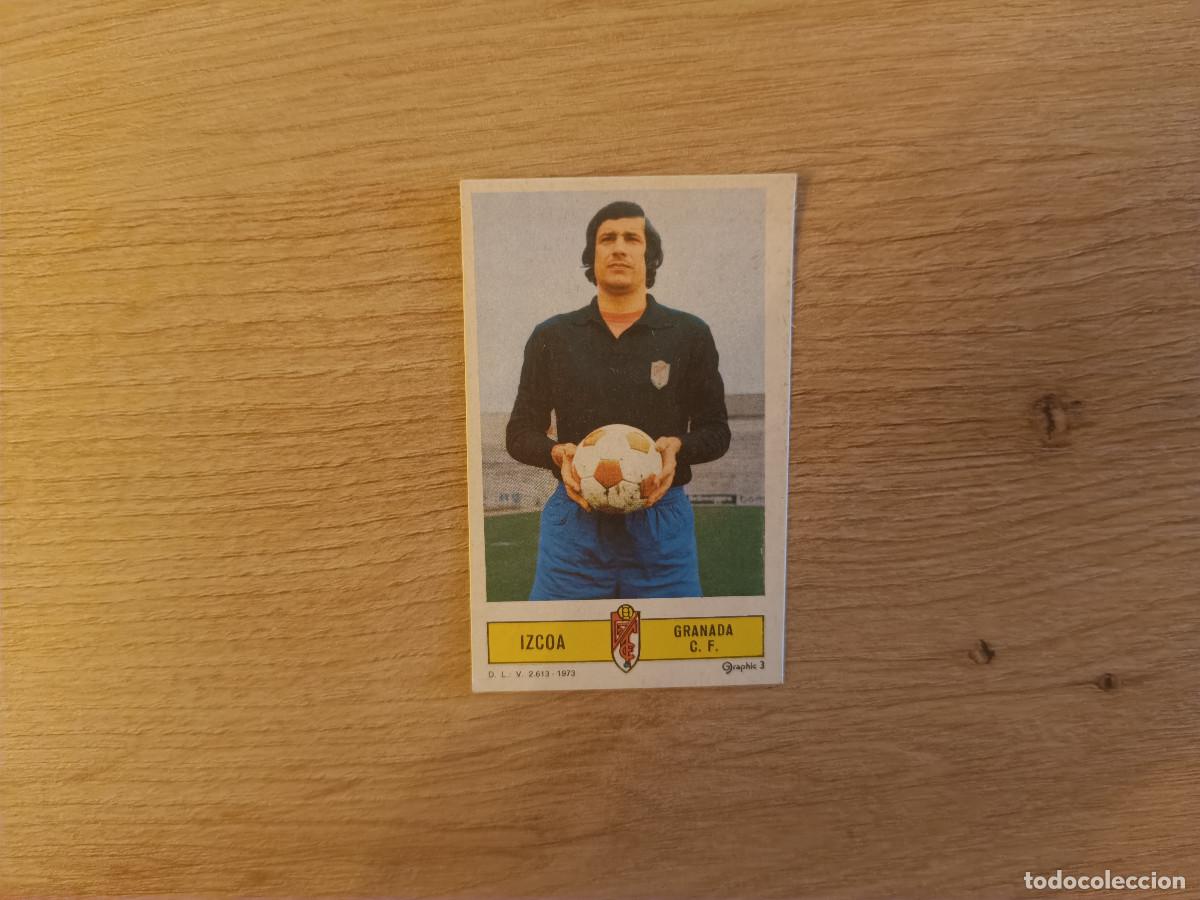 Fu&szlig;ball-Sticker: CROMO DE FUTBOL LIGA ESTE IZCOA GRANADA DESPEGADO 73 74 1973 1974 D626