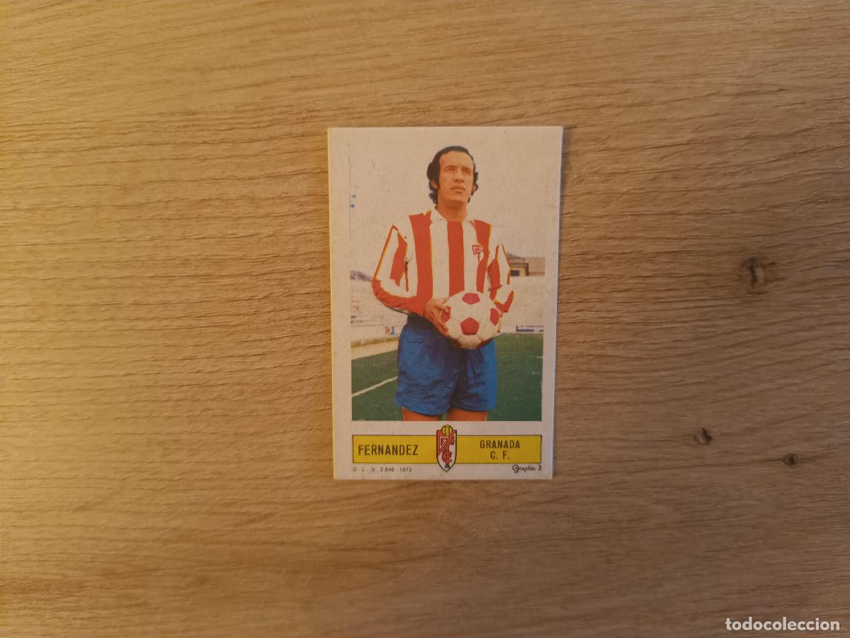 Cromos de f&uacute;tbol: CROMO DE FUTBOL LIGA ESTE FERNANDEZ GRANADA DESPEGADO 73 74 1973 1974 D626