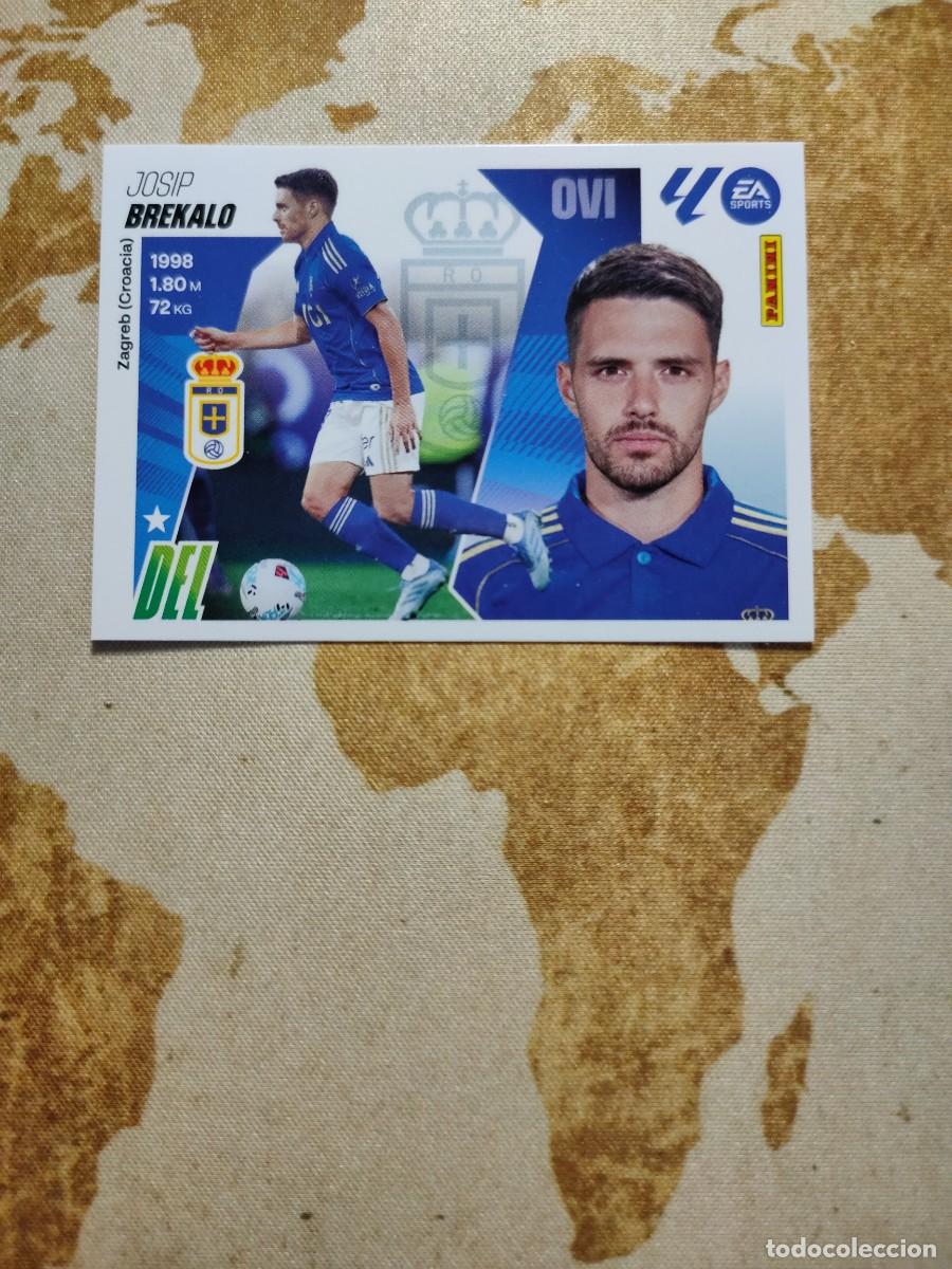 Cromos de f&uacute;tbol: Liga Este Oviedo 19 Bis BREKALO coloca 2025-26 25 26