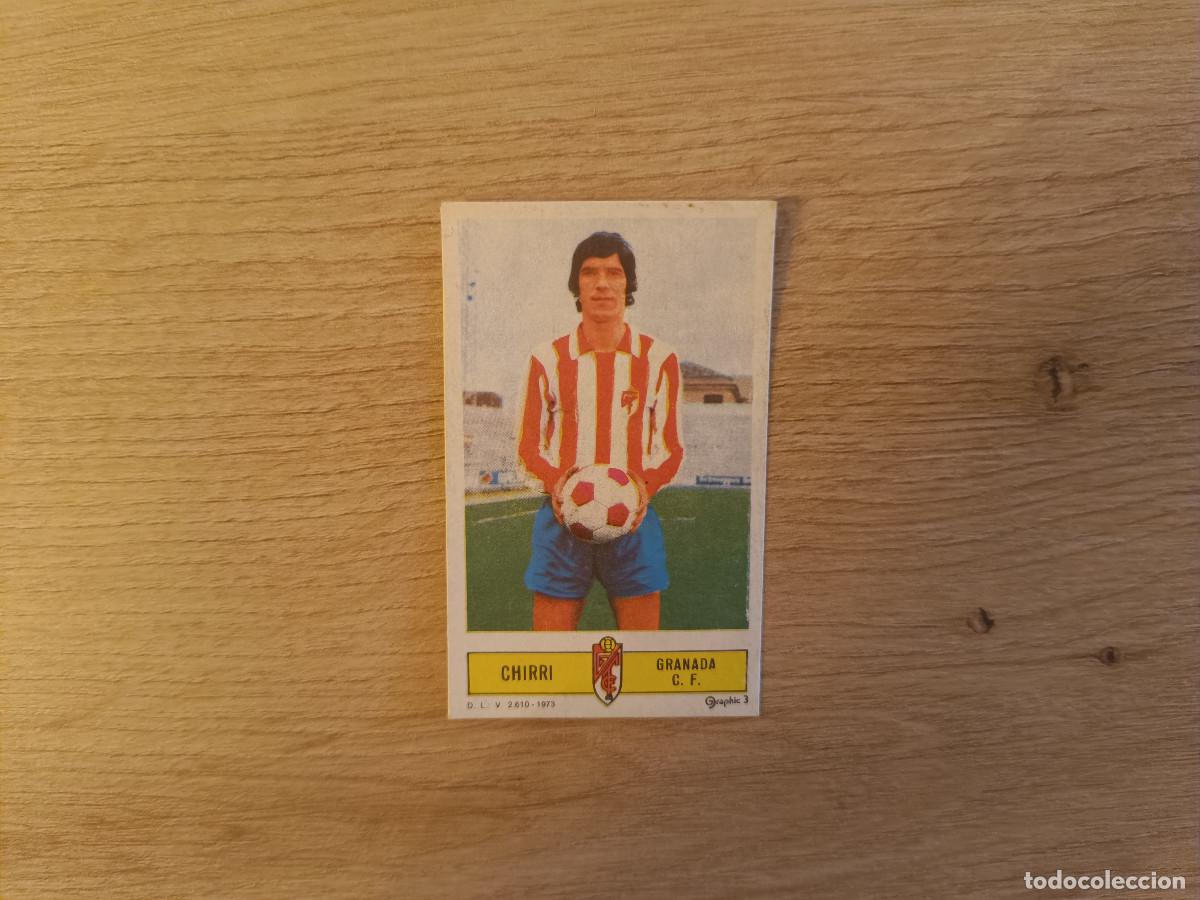 Cromos de f&uacute;tbol: CROMO DE FUTBOL LIGA ESTE CHIRRI GRANADA DESPEGADO 73 74 1973 1974 D626