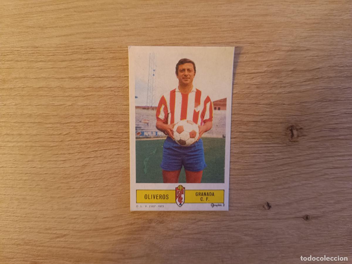 Cromos de f&uacute;tbol: CROMO DE FUTBOL LIGA ESTE OLIVEROS GRANADA DESPEGADO 73 74 1973 1974 D626
