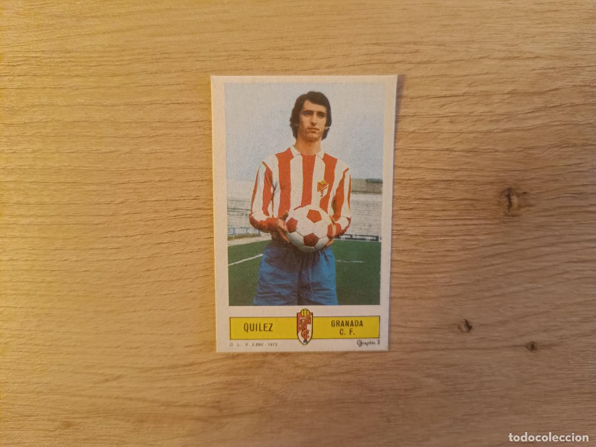 Cromos de f&uacute;tbol: CROMO DE FUTBOL LIGA ESTE QUILEZ GRANADA DESPEGADO 73 74 1973 1974 D626