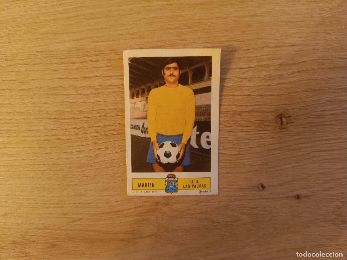 Football Stickers: CROMO DE FUTBOL LIGA ESTE MARTIN LAS PALMAS DESPEGADO 73 74 1973 1974 D626