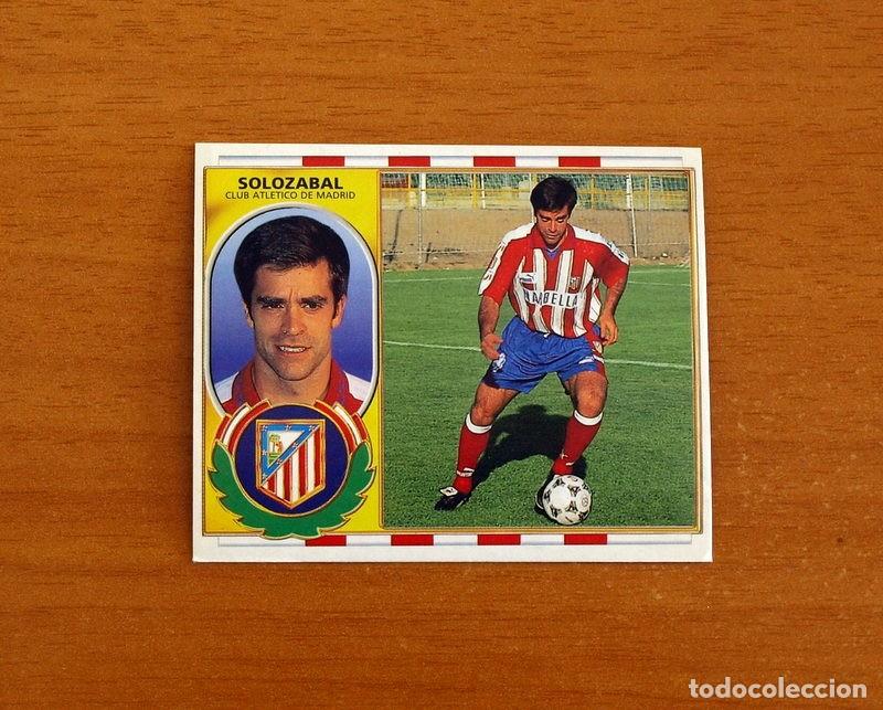 Fu&szlig;ball-Sticker: Atletico Madrid - Soloz&aacute;bal - Ediciones Este Liga 1996-1997, 96-97 - Nunca pegado
