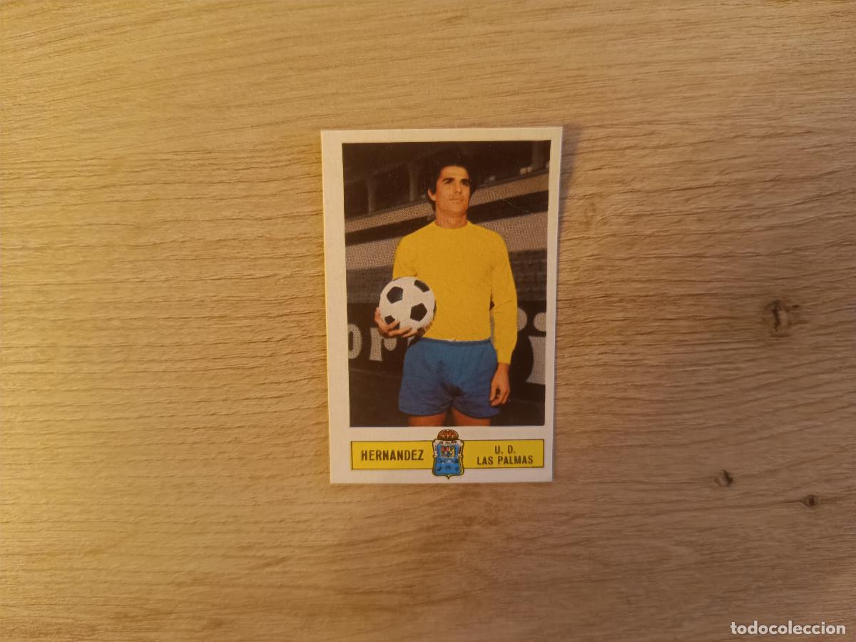 Fu&szlig;ball-Sticker: CROMO DE FUTBOL LIGA ESTE HERNANDEZ LAS PALMAS DESPEGADO 73 74 1973 1974 D626