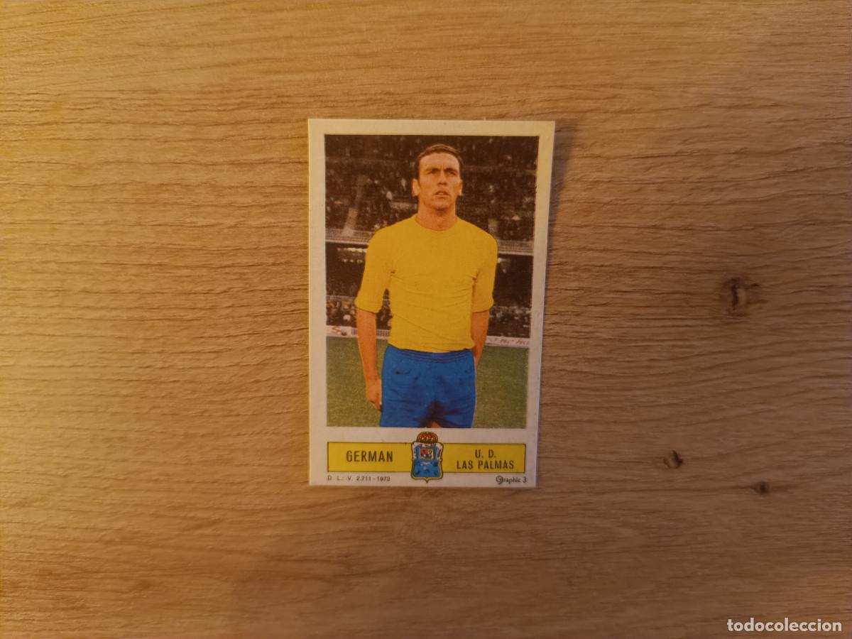 Cromos de f&uacute;tbol: CROMO DE FUTBOL LIGA ESTE GERMAN LAS PALMAS DESPEGADO 73 74 1973 1974 D626
