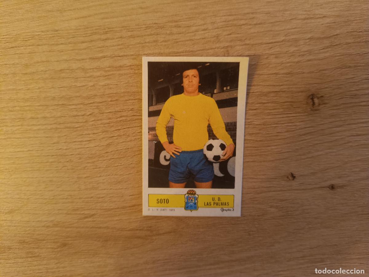 Fu&szlig;ball-Sticker: CROMO DE FUTBOL LIGA ESTE SOTO LAS PALMAS DESPEGADO 73 74 1973 1974 D626