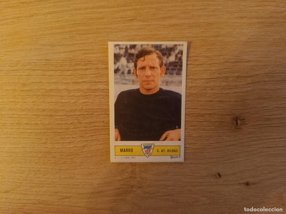 Fu&szlig;ball-Sticker: CROMO DE FUTBOL LIGA ESTE MARRO ATHLETIC BILBAO DESPEGADO 73 74 1973 1974 D626